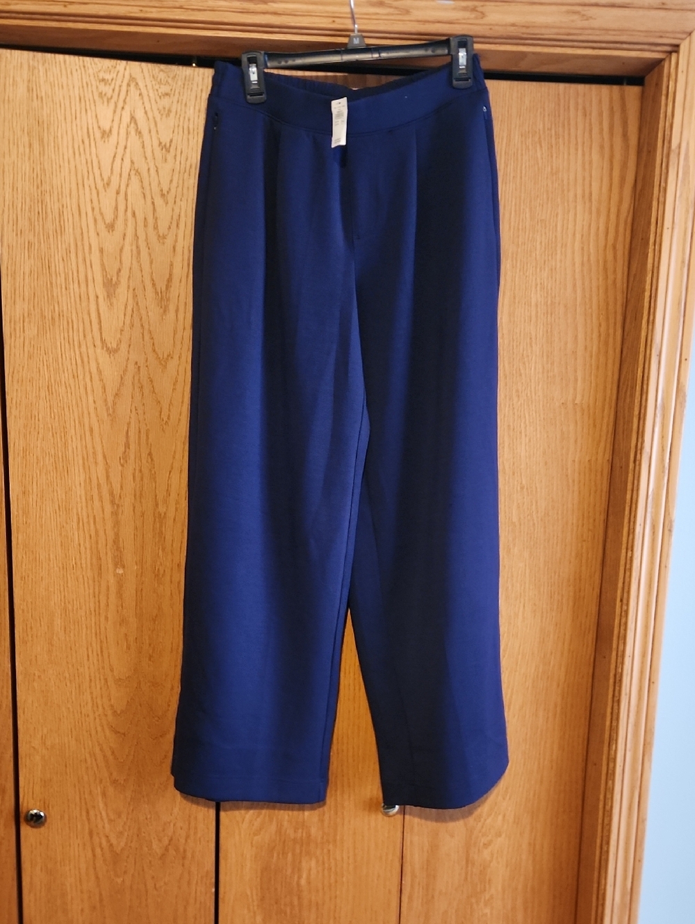 NWT aerie OFFLINE Blue Wide Leg Relaxed Trousers Size Medium,